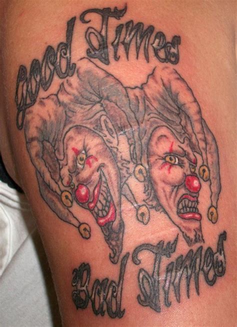Happy and sad face tattoo happy and sad clown face tattoos body. 39 best Happy And Sad Face Tattoos Designs images on ...