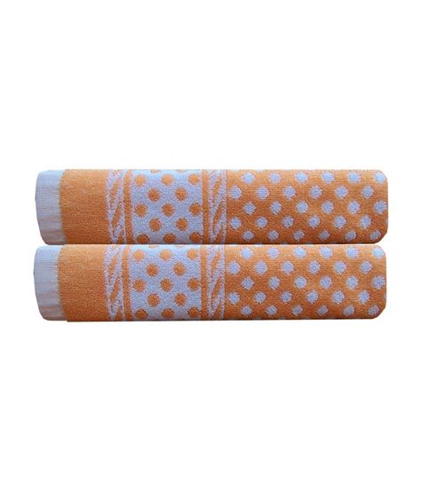 Use them in commercial designs under lifetime, perpetual & worldwide rights. Akin Orange Cotton Bath Towels - Set Of 2 - Buy Akin ...