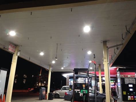 Led Canopy Light For Gas Station 150w 19974 Lumens Ul And Dlc Ledradiant