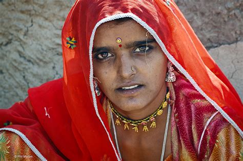 Woman From Rajasthani Village Phil Marion Flickr
