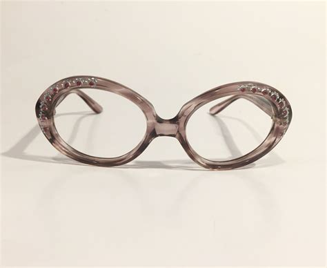 60s Round Eyeglasses New Old Stock Vintage Round Glasses Etsy Pink