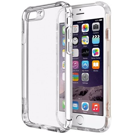 Soft Clear Transparent Tpu Shockproof Cover For Iphone 7 Plus Cases