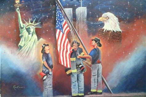 Dedicated To 911 Anniversary 2012 Prack Creative Painting
