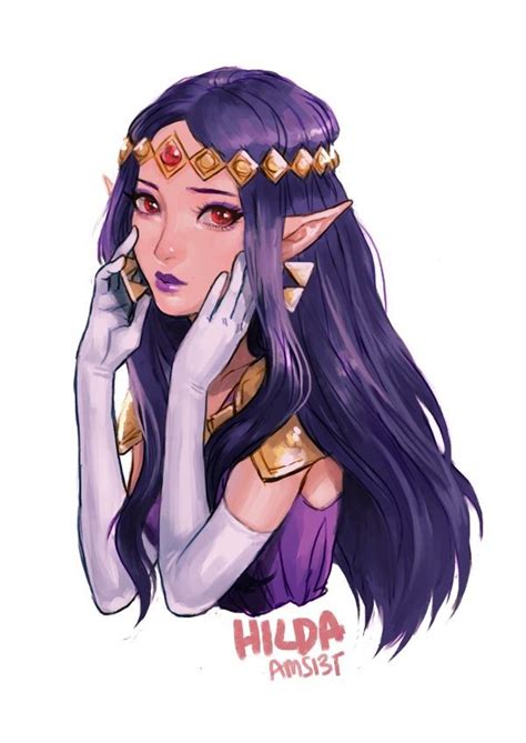 Princess Hilda The Legend Of Zelda A Link Between Worlds Legend