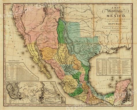 Map Of Usa Mexico Topographic Map Of Usa With States