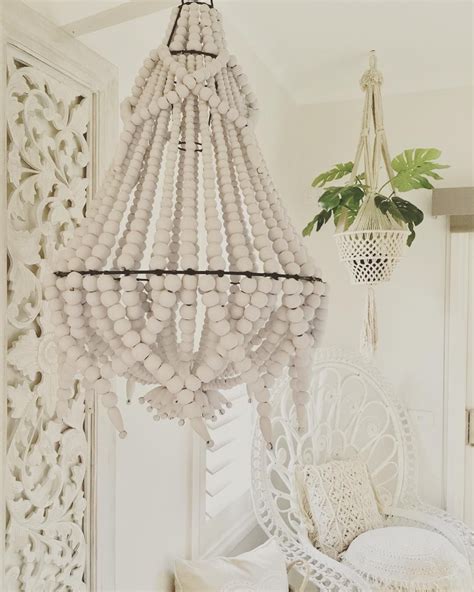 Mandalay Bead Chandeliers Online Now Available In White Or Natural