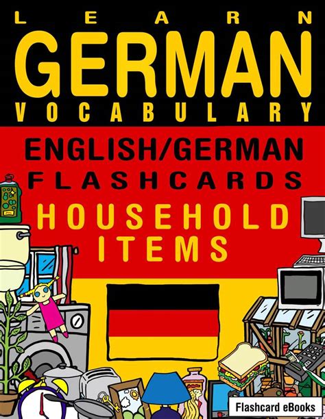 Read Learn German Vocabulary Englishgerman Flashcards Household