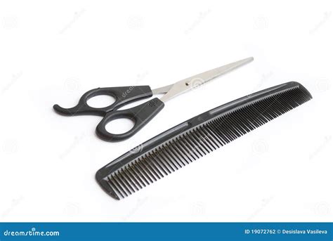 Scissors And Comb Stock Photo Image Of Beauty Designer 19072762