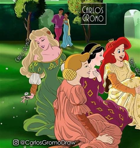 Artist Re Imagines Disney Characters As Historical Paintings Disney Princesses And Princes