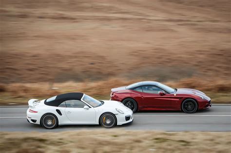 Ferrari 458 vs porsche 911 turbo s. Ferrari California T vs Porsche 911 Turbo S, Aston V12 Vantage S | Autocar