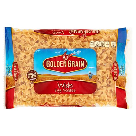Golden Grain Wide Egg Noodles 12 Oz