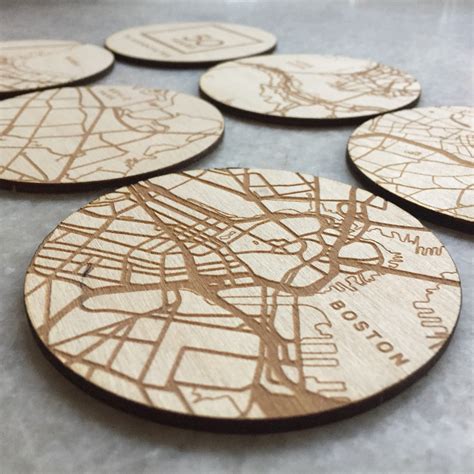 Custom Laser Engraved Wooden Coasters — Lasers Make It Awesome Laser