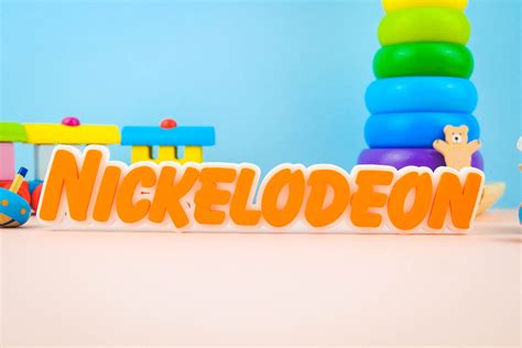 Nickelodeon Logo Stand 3d Printed Kids Toy T Pretend Play Etsy Uk