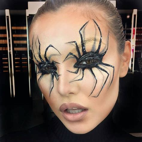 Spider Eyelashes Of Course Maquillaje Halloween Ojos