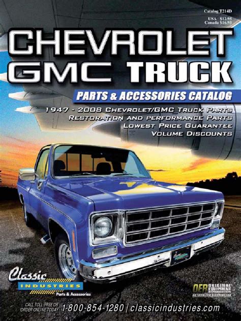 Chevy Gmc Truck Parts Catalog Classic Industries Id5c10e1418c7f2
