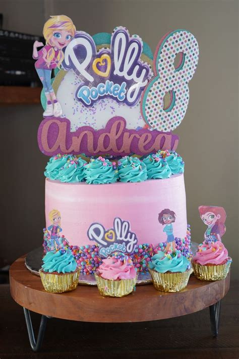 Celebrate With A Handmade Polly Pocket Birthday Cake