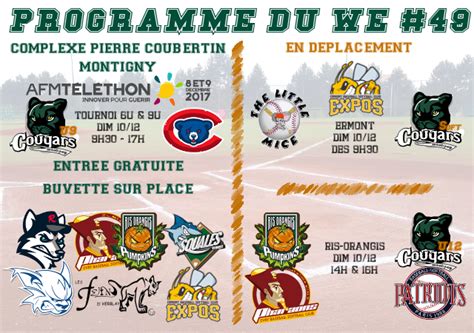 Votre Week End Cougars 49 Site Officiel Des Cougars De Montignysite