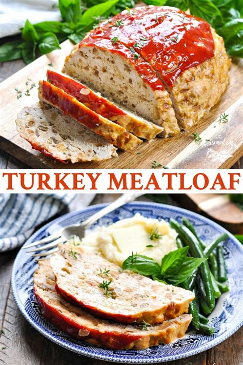 Preheat the oven to 400°f. Turkey Meatloaf | Recipe | Turkey meatloaf, Food recipes ...