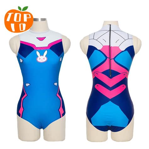 new sexy game ow d va cosplay costume dva mercy cosplay sukumizu spandex anime swimsuit one