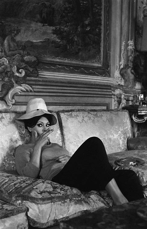 Sophia Loren At Her Italian Villa 1964 Photo By Alfred Eisenstaedt