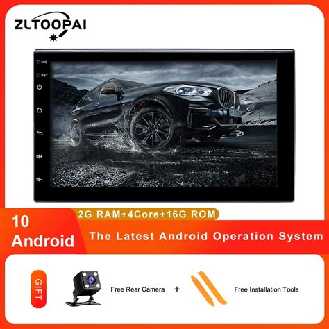 Zltoopai Android 10 Evrensel Standart Araba Stereo Radyo Gps Navigasyon