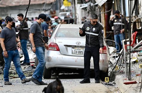 Explosión Atribuida Al Crimen Organizado Deja Cinco Muertos En Ecuador