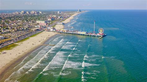 Aerial Photos Of Incredible Blue Clear Water In Galveston
