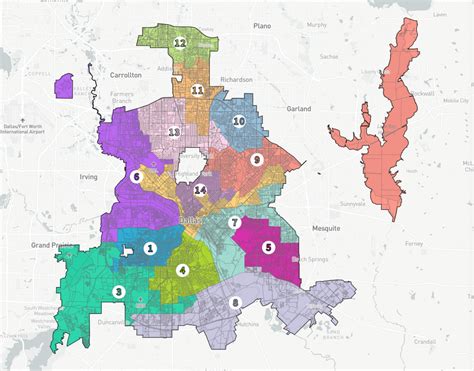 New District Maps Head To Dallas Mayor Council Amid Complaints That
