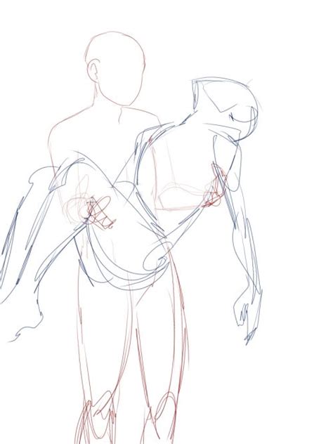 Image Result For How To Draw Someone Carrying A Person Sketches Art