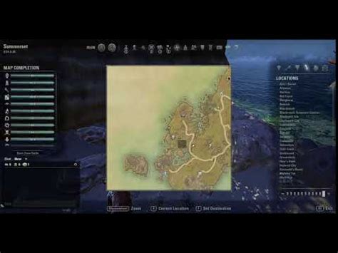 Summerset Treasure Map 5 Elder Scrolls Online ESO YouTube