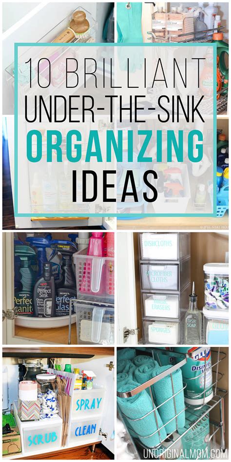 You'll be able to keep things organized in an attractive and easy the wide range of styles found in bathroom cabinets also ensures that you'll be able to choose a bathroom furniture option that matches your decor ideas. 10 Brilliant Under the Sink Organization Ideas ...