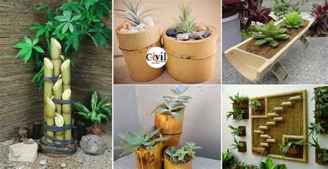 30 The Most Creative Planters Made Out Of Bamboo Engineering Discoveries