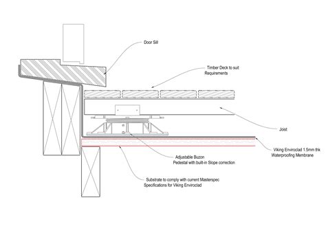 Timber Deck Detailed Drawings Timber