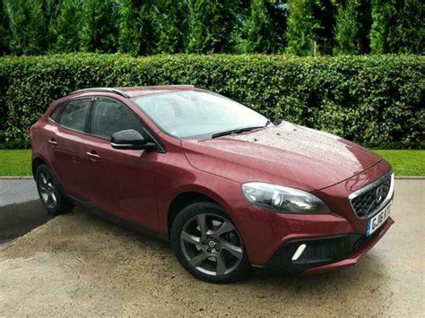 2016 Volvo V40 Cross Country Lux Nav 20td Auto 5dr Diesel Red Automatic In Diss Norfolk