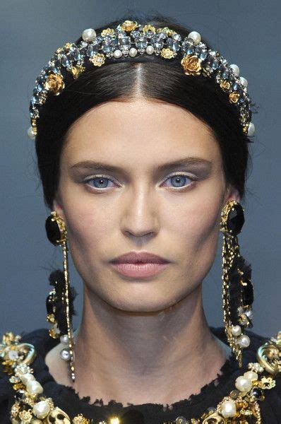 Dolce And Gabbana At Milan Fashion Week Fall 2012 Hair Accessories