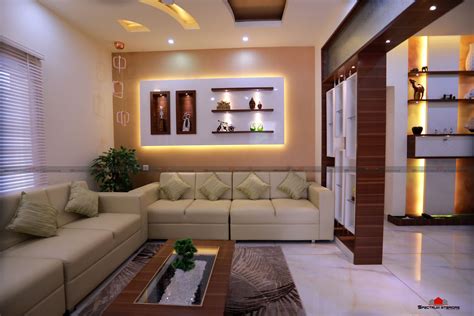 Simple Living Room Interior Design Kerala Simple Apartment Interior