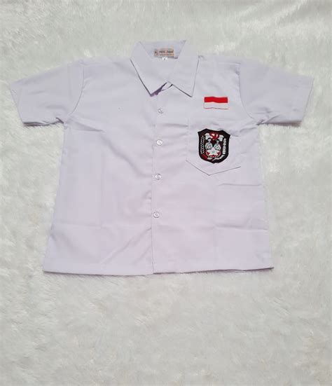 Baju Seragam Sekolah Sd Lengan Pendek Seragam Sekolah Sd Lazada Indonesia