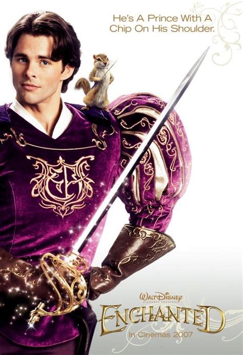 Enchanted Enchanted 2007 Us Movie Poster Hes A Prince With A