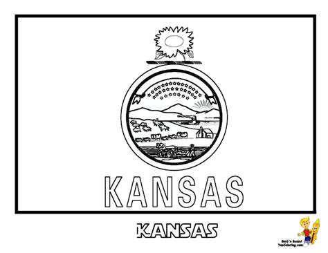 Kansas State Coloring Pages Coloring Coloring Pages