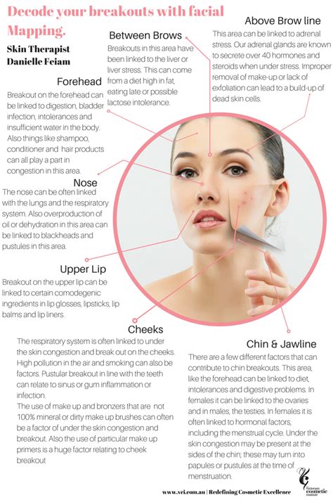 Decode Your Breakouts Using Chinese Facial Mapping Skin Health