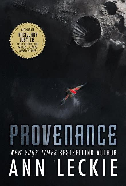 provenance by ann leckie pile by the bed