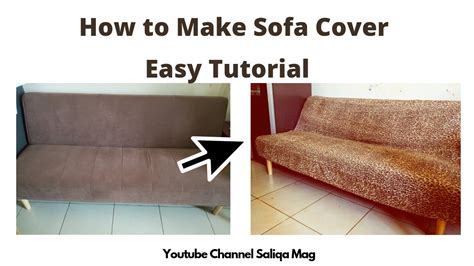 How To Make Sofa Cover At Home How To Make Sofa Cover Easy Way Sofa Cover Stitching Youtube