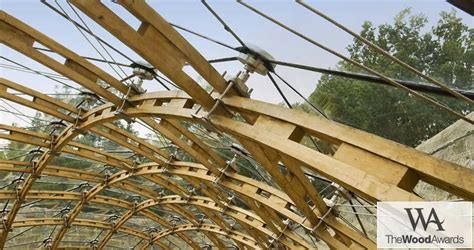 Chiddingstone Castle, Orangery Gridshell | Timber architecture, Timber frame, Timber