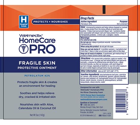 Welmedix® Homecare Pro Fragile Skin Protective Ointment