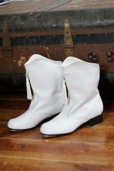 Tone Master Majorette Boots Marching Band Boots White Etsy