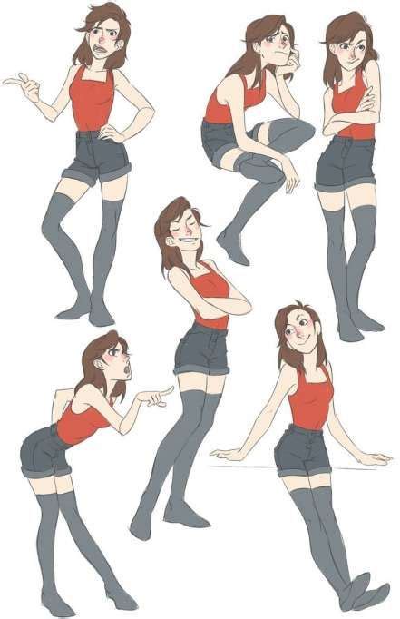 10 Character Reference Drawing Character Poses Character Design Inspiration Art Reference Poses