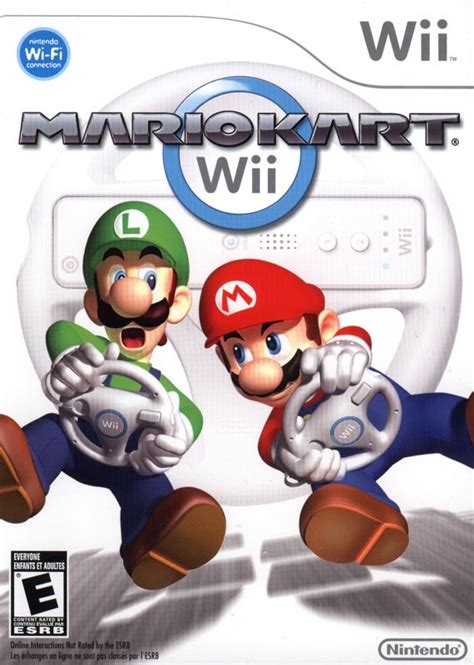 Mario Kart Wii 2008 Wii Box Cover Art MobyGames