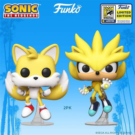Funko Sdcc 2020 Exclusive Reveals Sonic The Hedgehog Pop Funko Fanatics