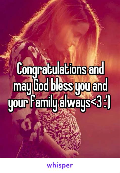 May 04, 2020 · 1. Congratulations and may God bless you and your family always