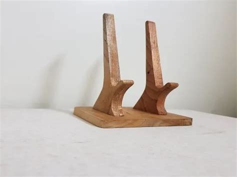 Natural Toon Wood Mount Type Wooden Mobile Stand Size Small At Rs 150